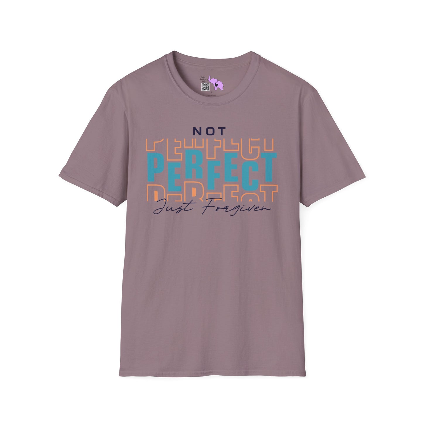 Not Perfect Just Forgiven Adult T-shirt