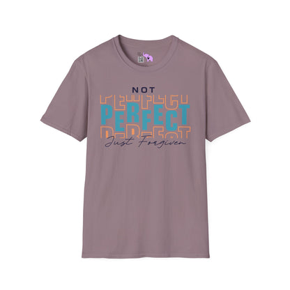 Not Perfect Just Forgiven Adult T-shirt
