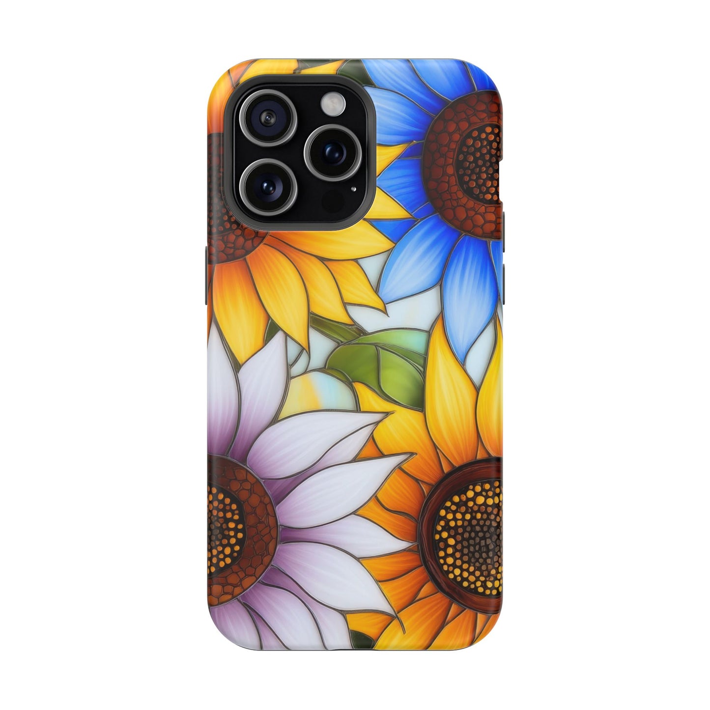 Colorful Sunflowers MagSafe® Compatible Tough Case for iPhone