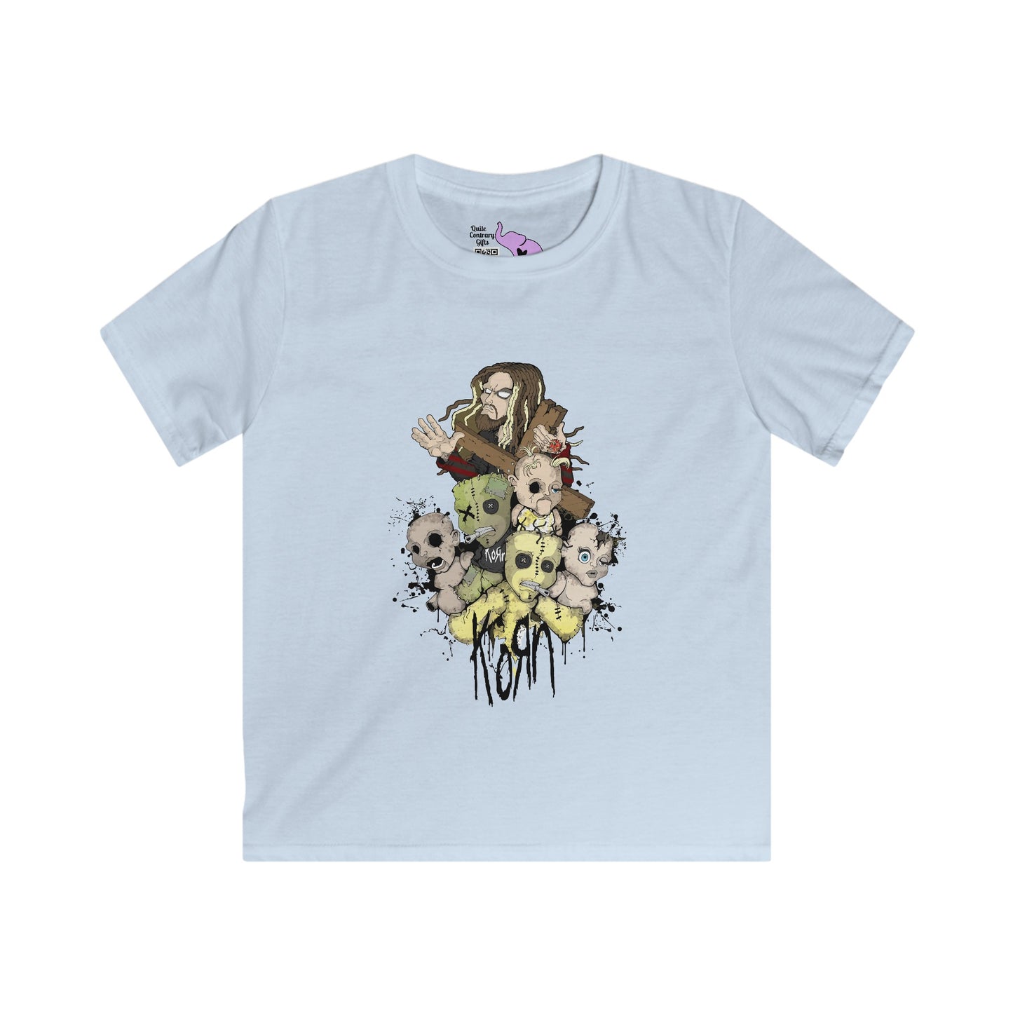 Korn Band Art Kids Softstyle Tee