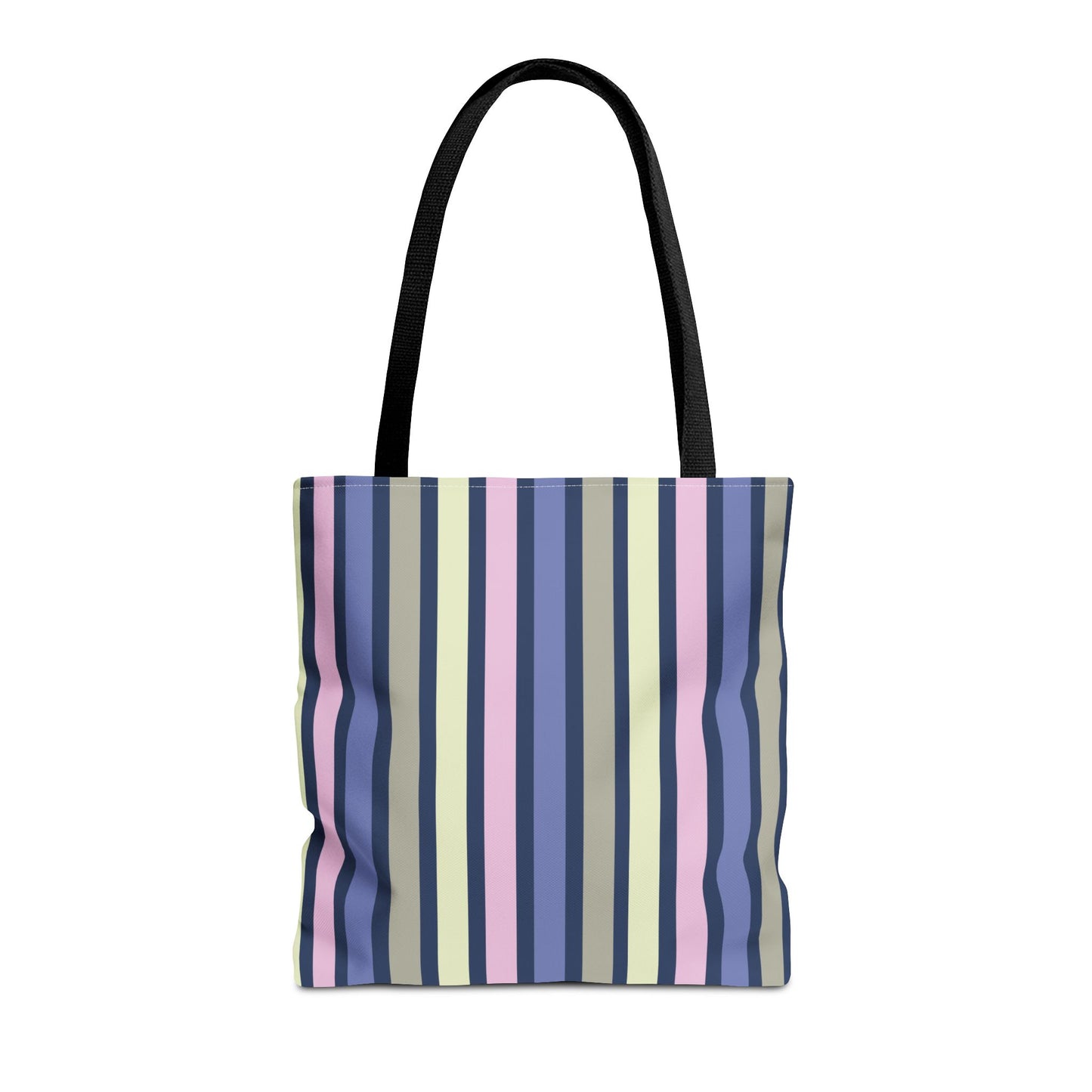 Earthy Stripes Canvas Tote Bag