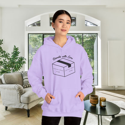 Handle With Care Heavy Blend™ Hooded Sweatshirt