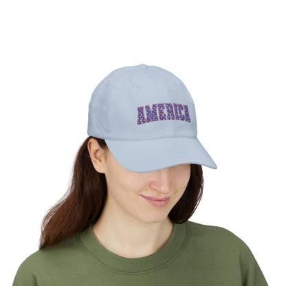 Starry America Embroidered Classic Dad Cap