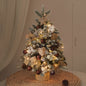 Miniature Artificial Decorated Christmas Tree With Lights