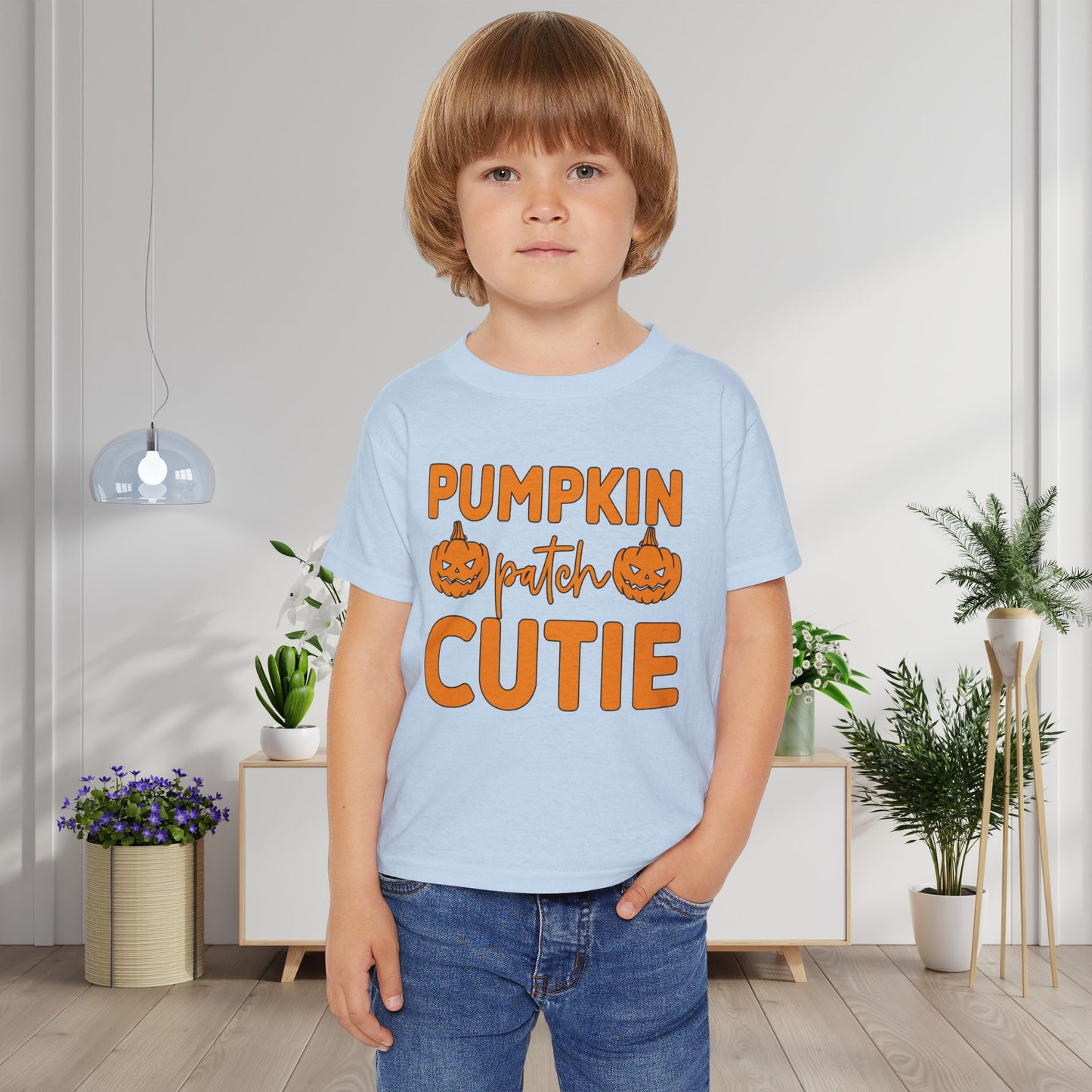 Pumpkin Patch Cutie Heavy Cotton™ Toddler T-shirt