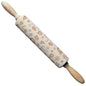 Decorative Embossed Rolling Pins for Baking