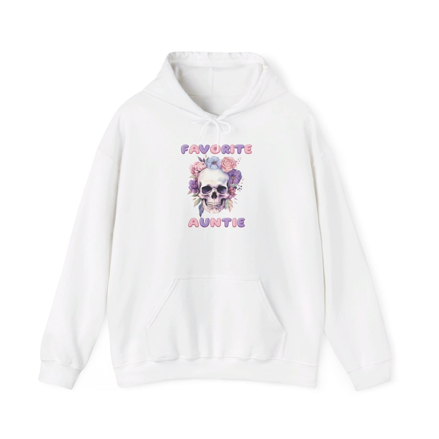 Favorite Auntie Purple/Pink Heavy Blend™ Hooded Sweatshirt