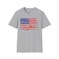 Gun Flag Adult T-shirt