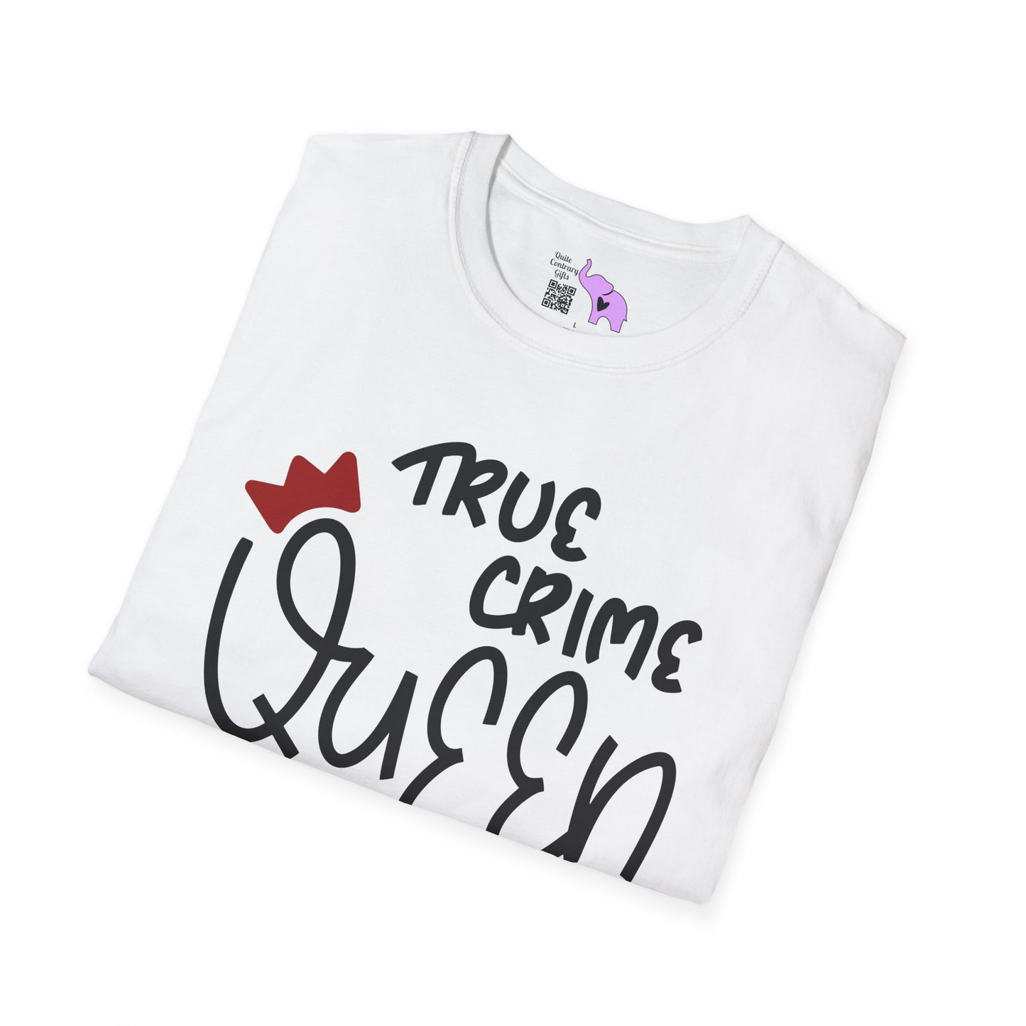 True Crime Queen Adult T-shirt
