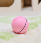 Interactive LED Cat Toy Ball – USB Rechargeable Automatic Rolling Toy with Feather & Catnip