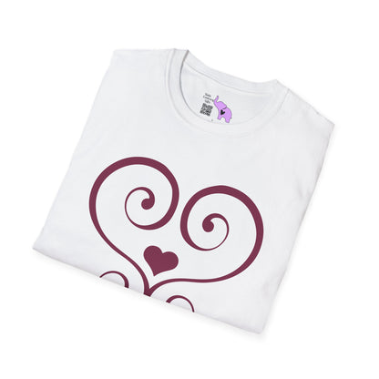 Heart 8 Adult Unisex Tshirt