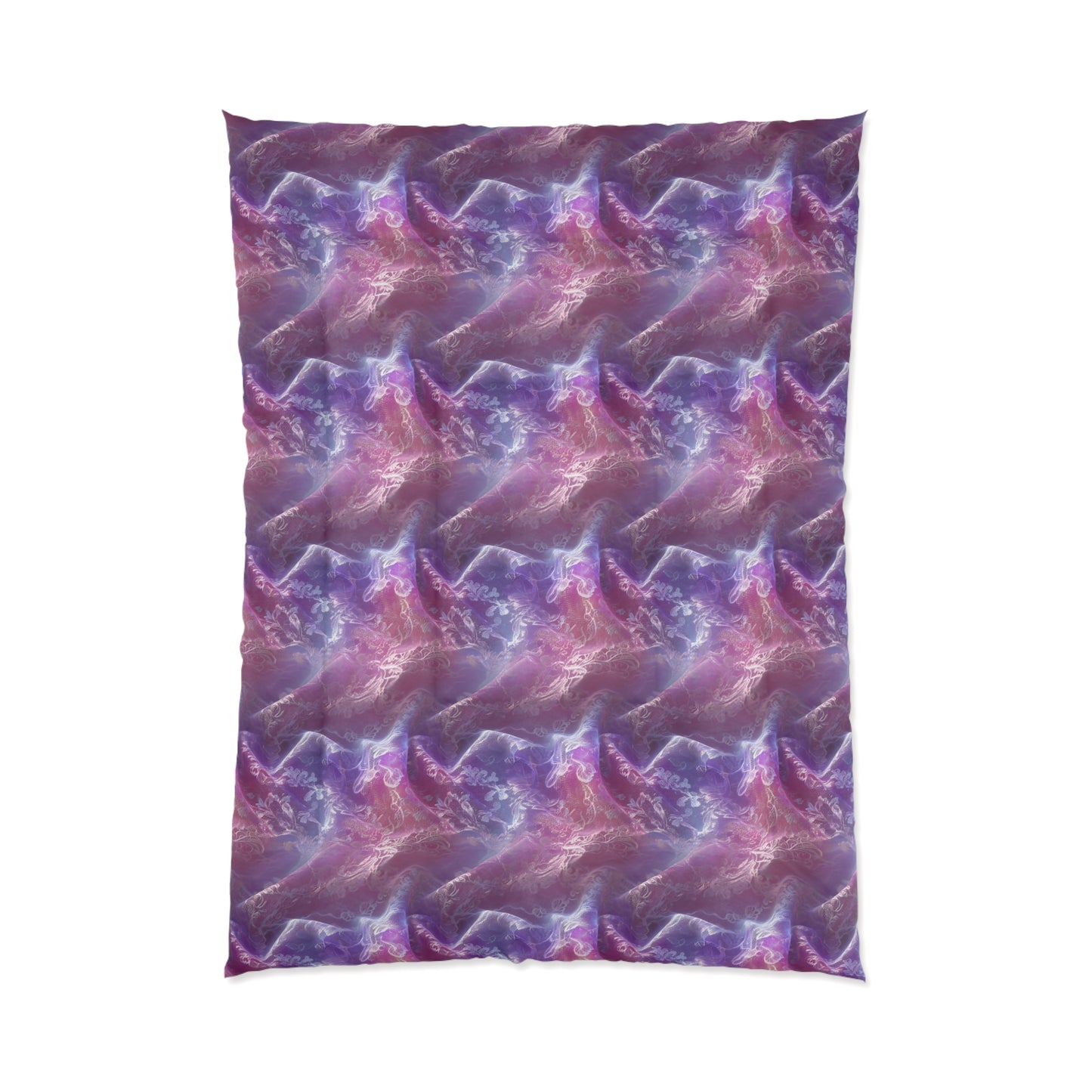 Blush Orchid Sheer & Lace Comforter