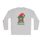 I'm The Festive Elf Personalized Adult Long Sleeve Tee