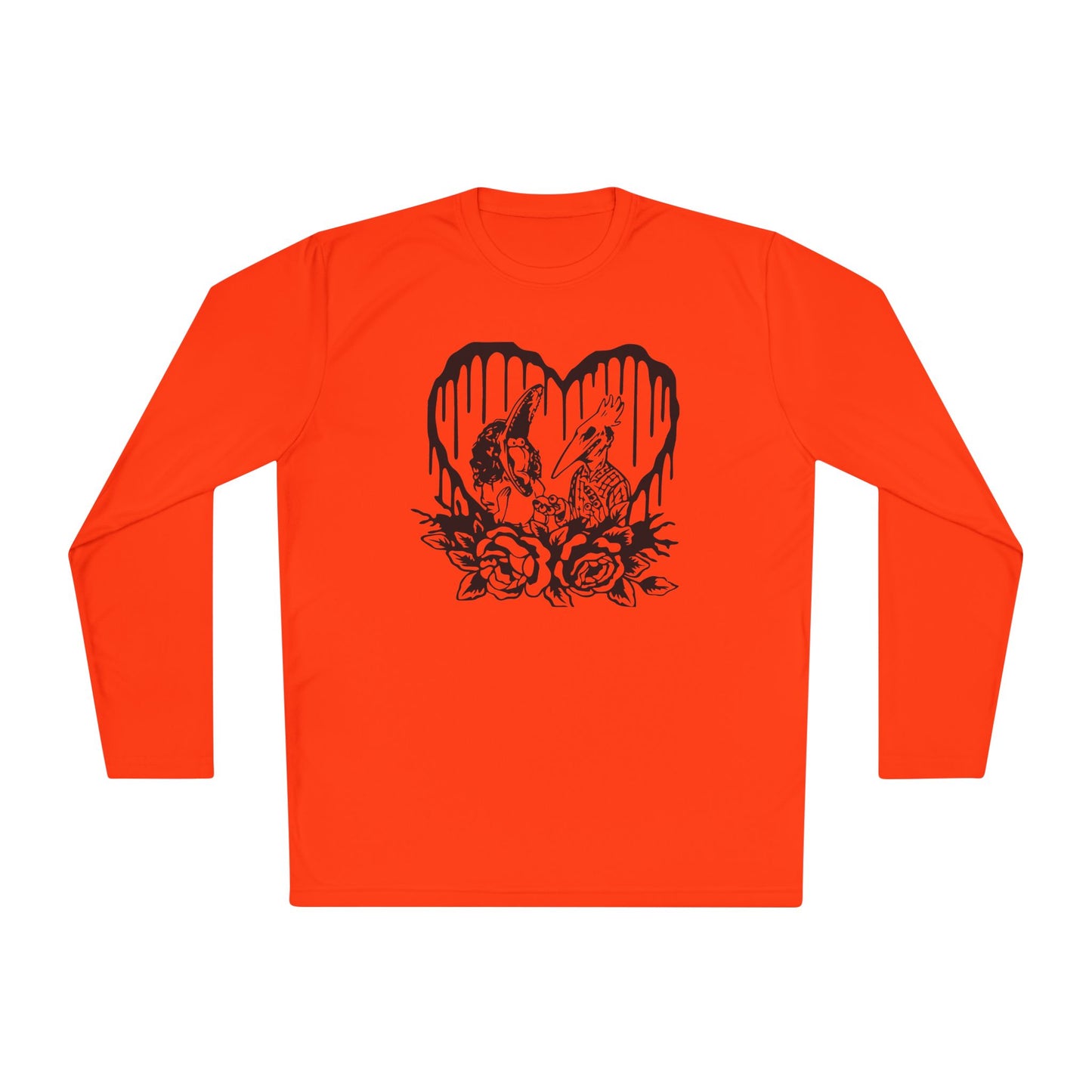 Beetlejuice Adam & Barbara Adult Long Sleeve Tee