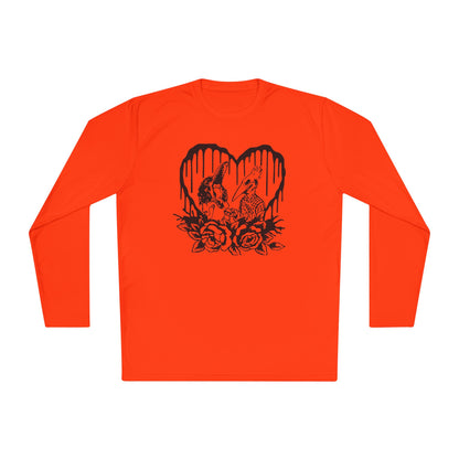 Beetlejuice Adam & Barbara Adult Long Sleeve Tee