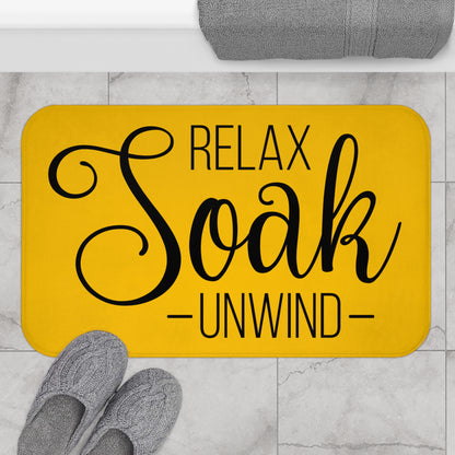 Relax Soak Unwind Bath Mat