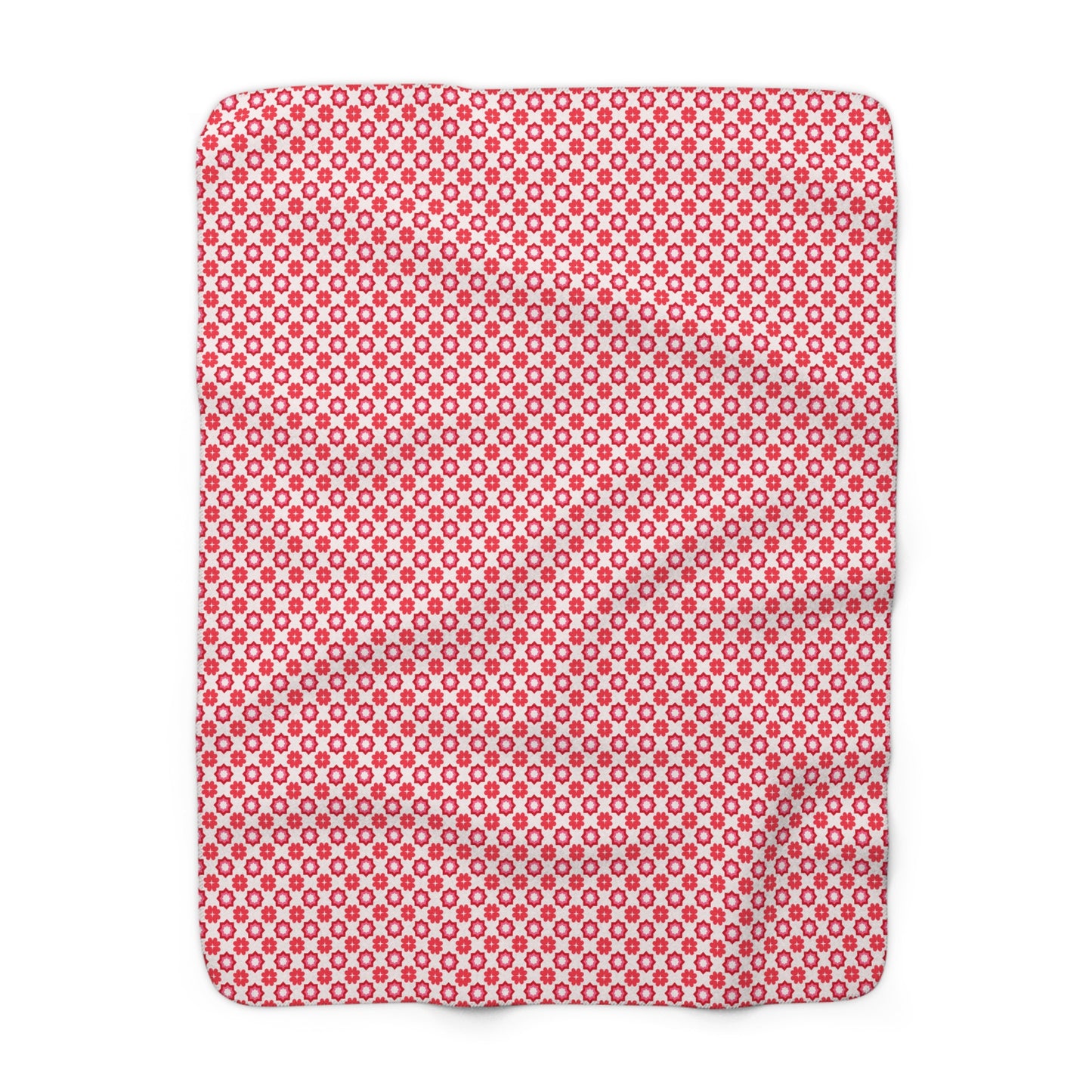 Scarlet Star Garden Fleece Blanket