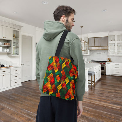 Joyful Vibes Canvas Tote Bag