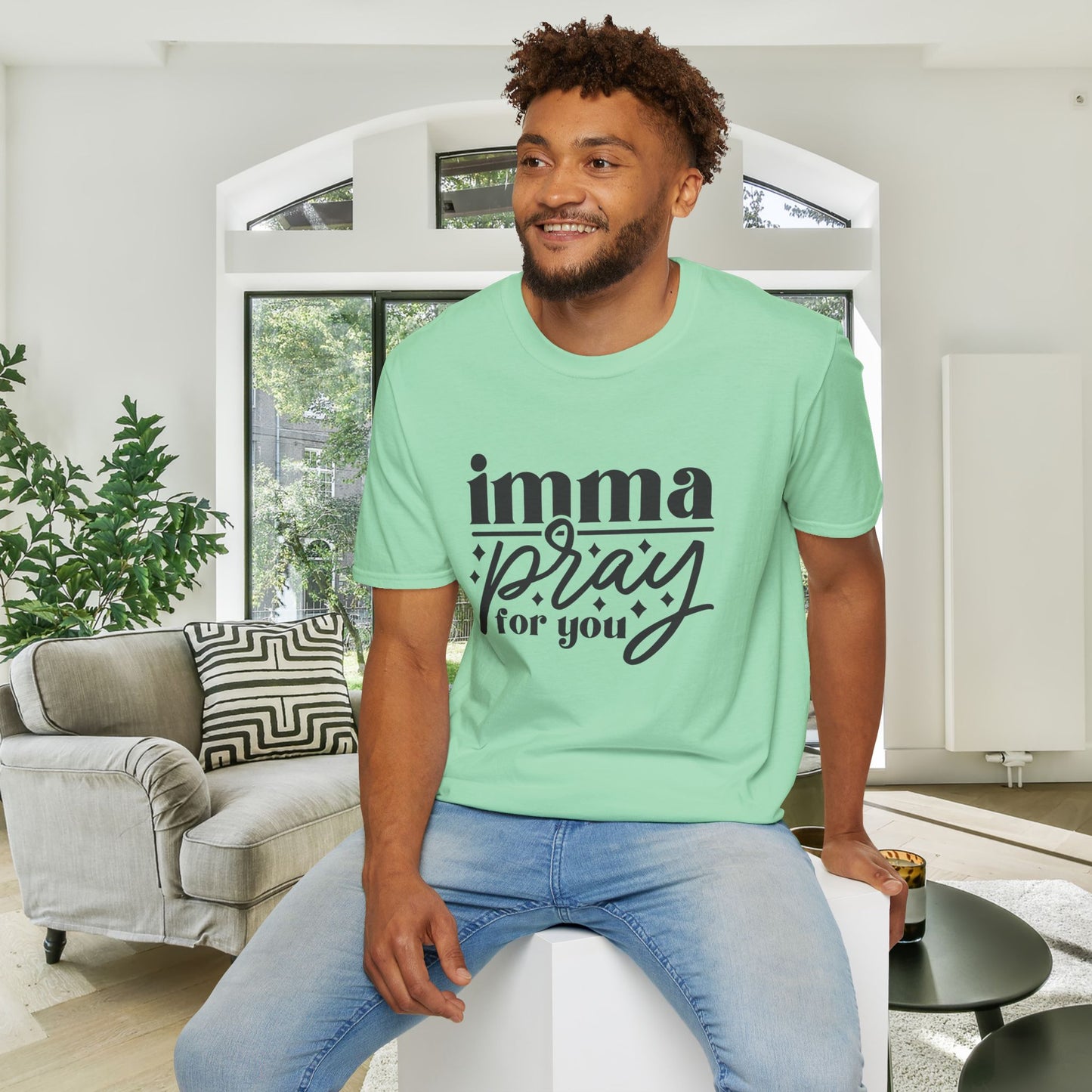 Imma Pray For You Adult T-shirt
