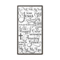 Hymnal Poem Framed Canvas Bathroom Art
