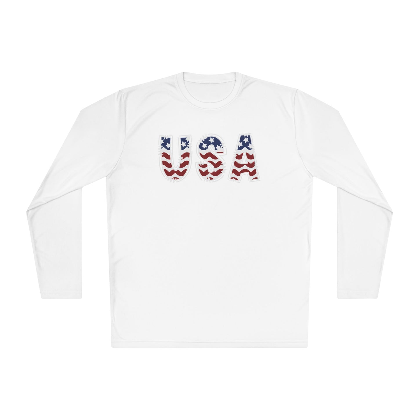 USA in Style Adult Long Sleeve Tee