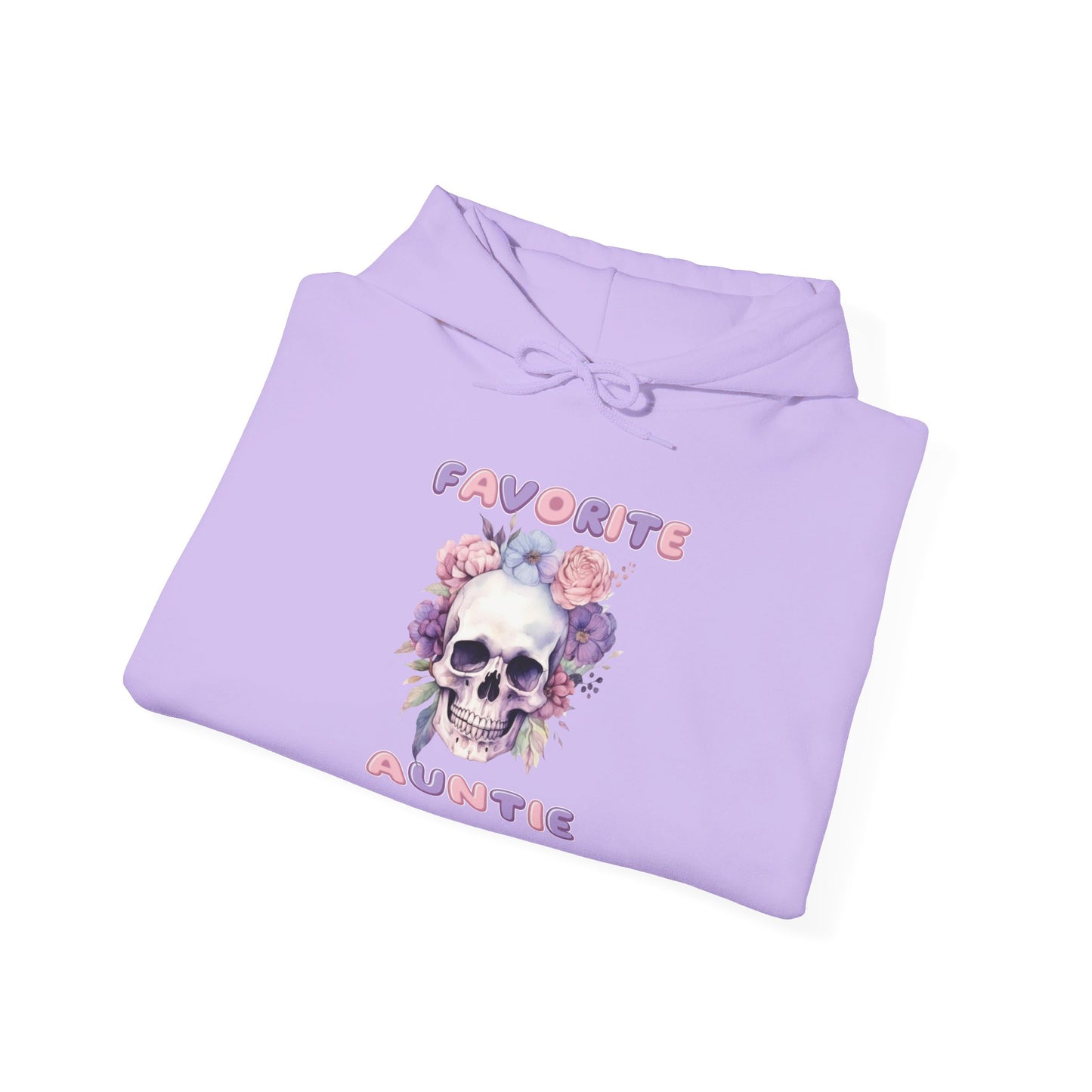 Favorite Auntie Purple/Pink Heavy Blend™ Hooded Sweatshirt