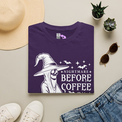 Nightmare Before Coffee Adult T-shirt