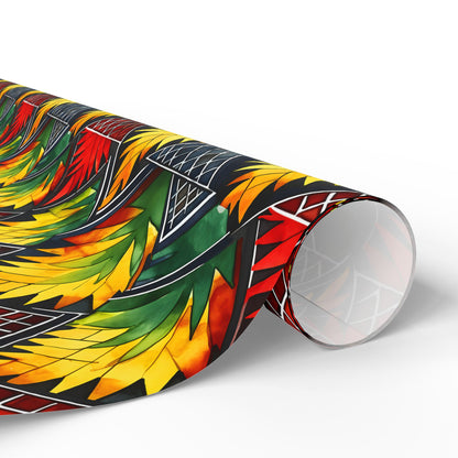 Heritage Harmony Kwanzaa Wrapping Paper