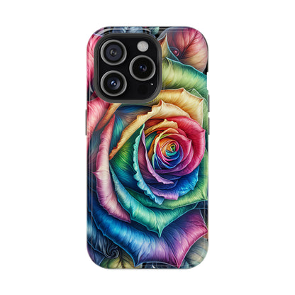 Colorful Rose MagSafe® Compatible Tough Case for iPhone