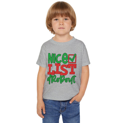 Nice Until Proven Naughty 2 Heavy Cotton™ Toddler T-shirt