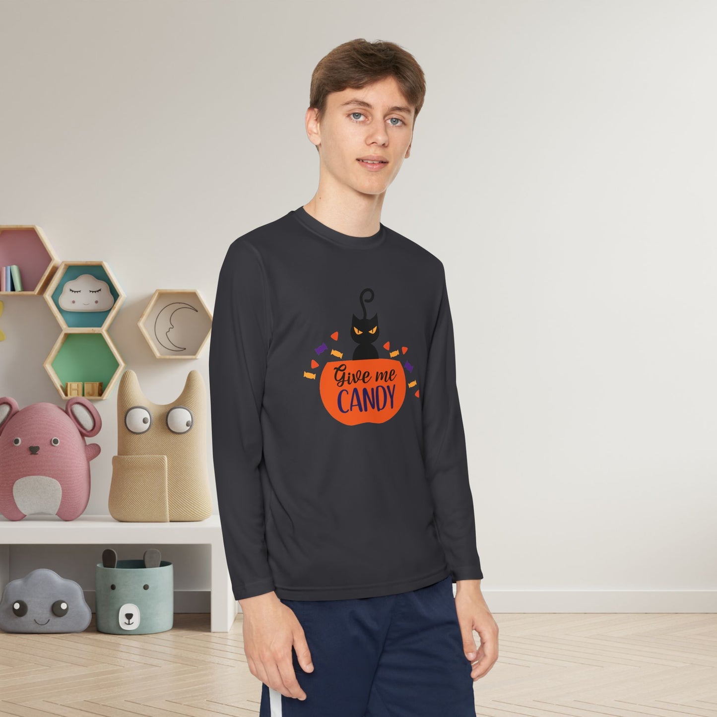 Give Me Candy Youth Long Sleeve Tee
