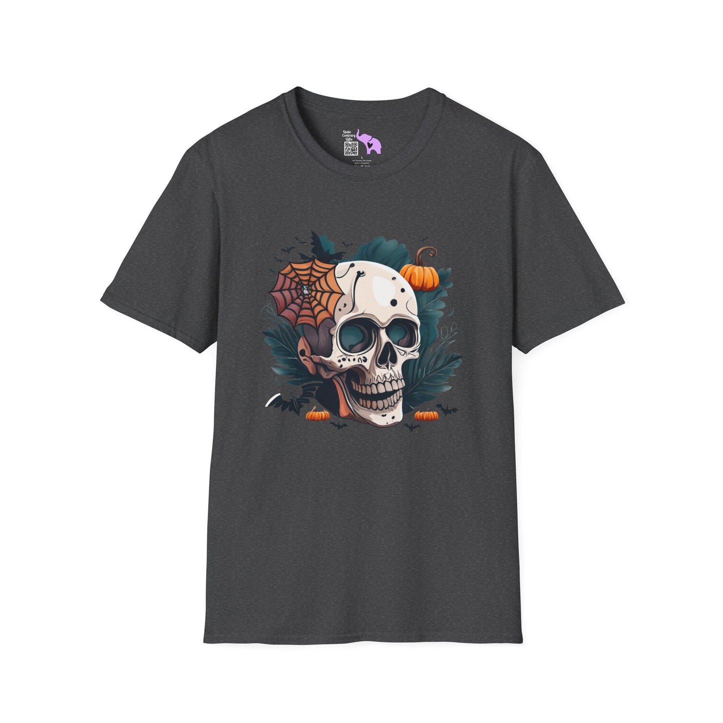 Colorful Skull Adult T-shirt