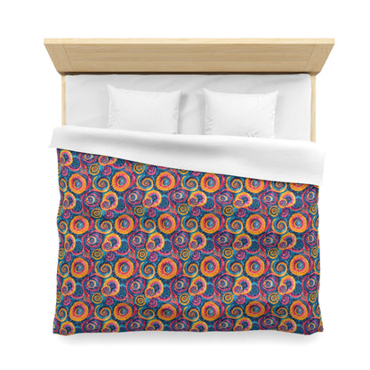 Rainbow Revolt Microfiber Duvet Cover