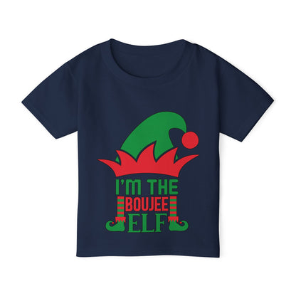 I'm The Boujee Elf Heavy Cotton™ Toddler T-shirt