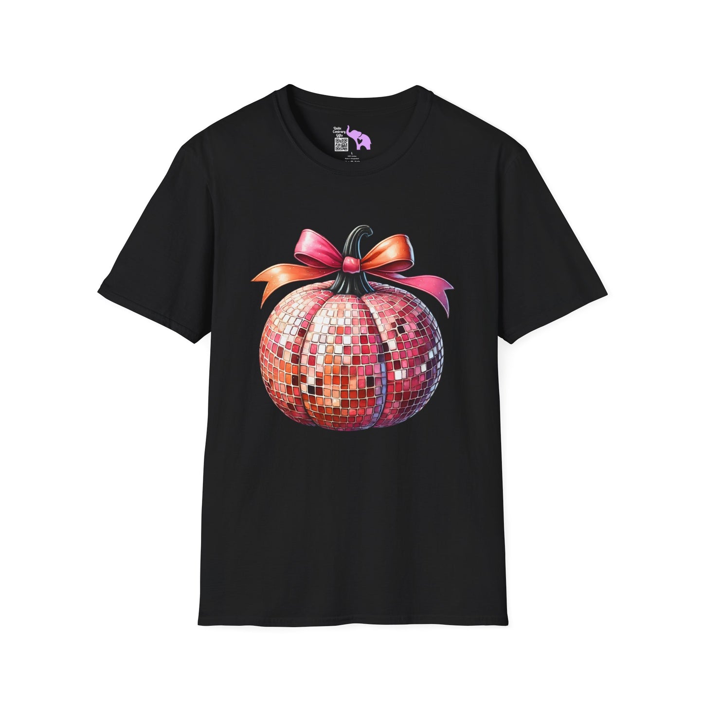 Disco Pumpkin Adult T-shirt