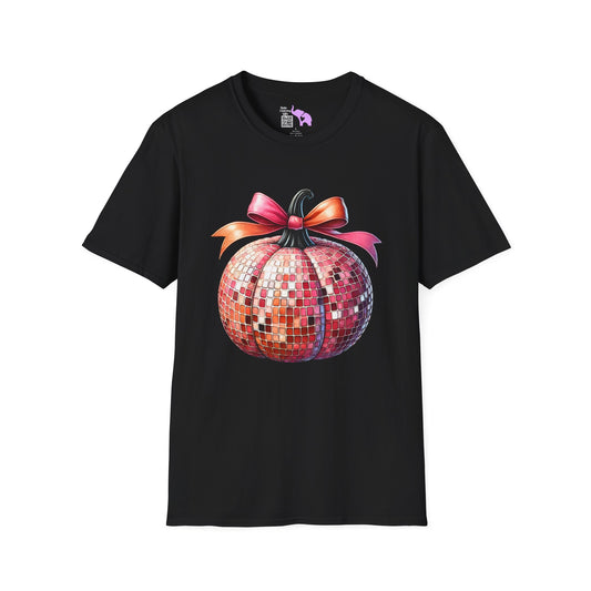 Disco Pumpkin Adult T-shirt
