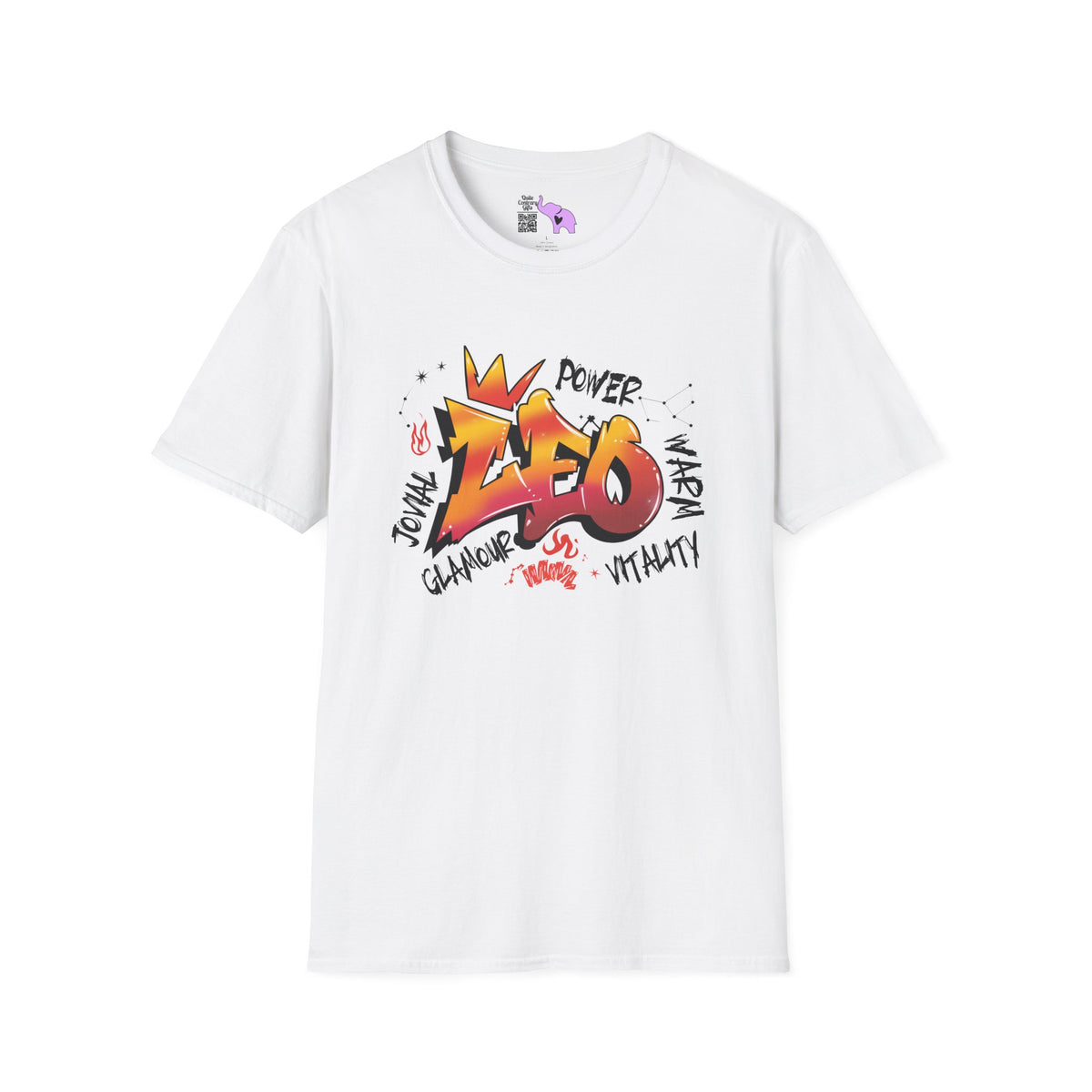 Leo Street Art Adult T-shirt