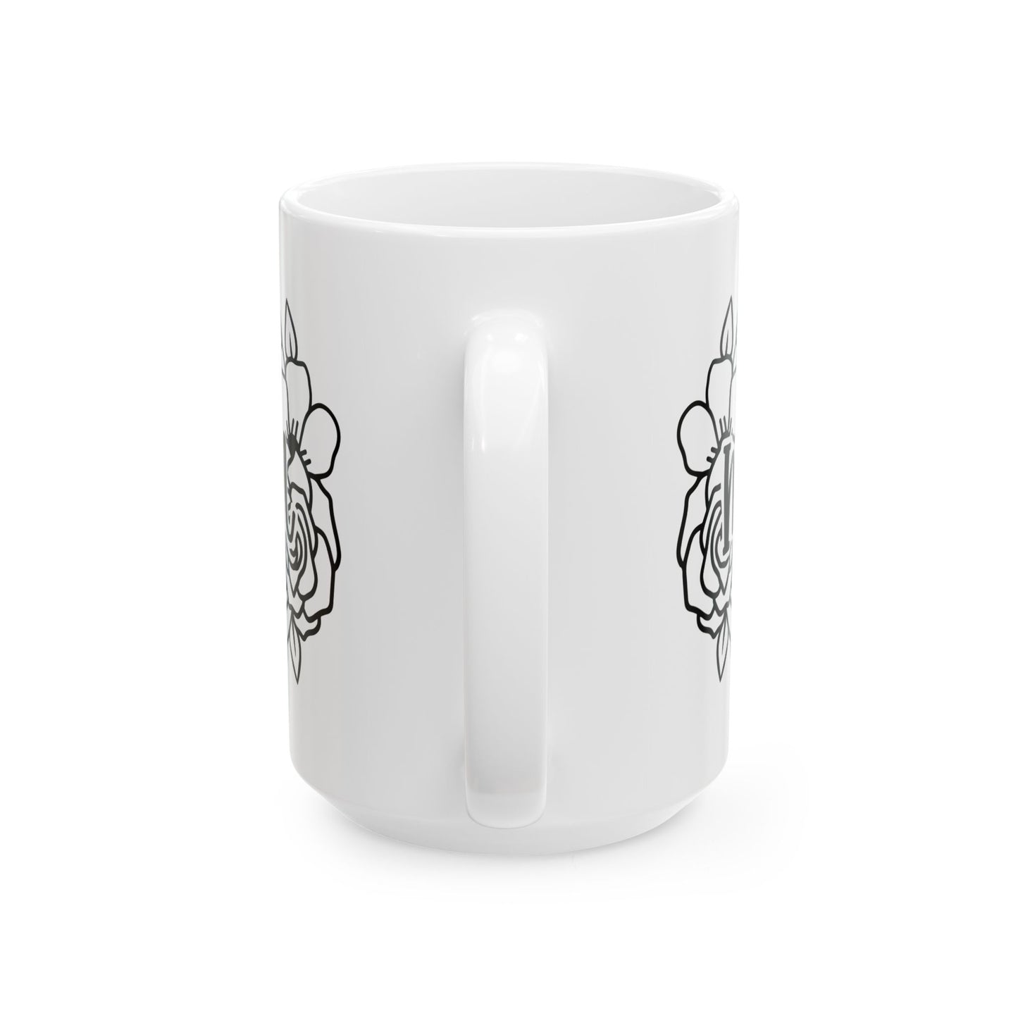 Best Mom Ever (Flowers) Ceramic Mug, (11oz, 15oz)