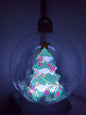 Inflatable Color-Changing Light Up Christmas Ball Lawn Ornament