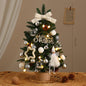 Miniature Artificial Decorated Christmas Tree With Lights