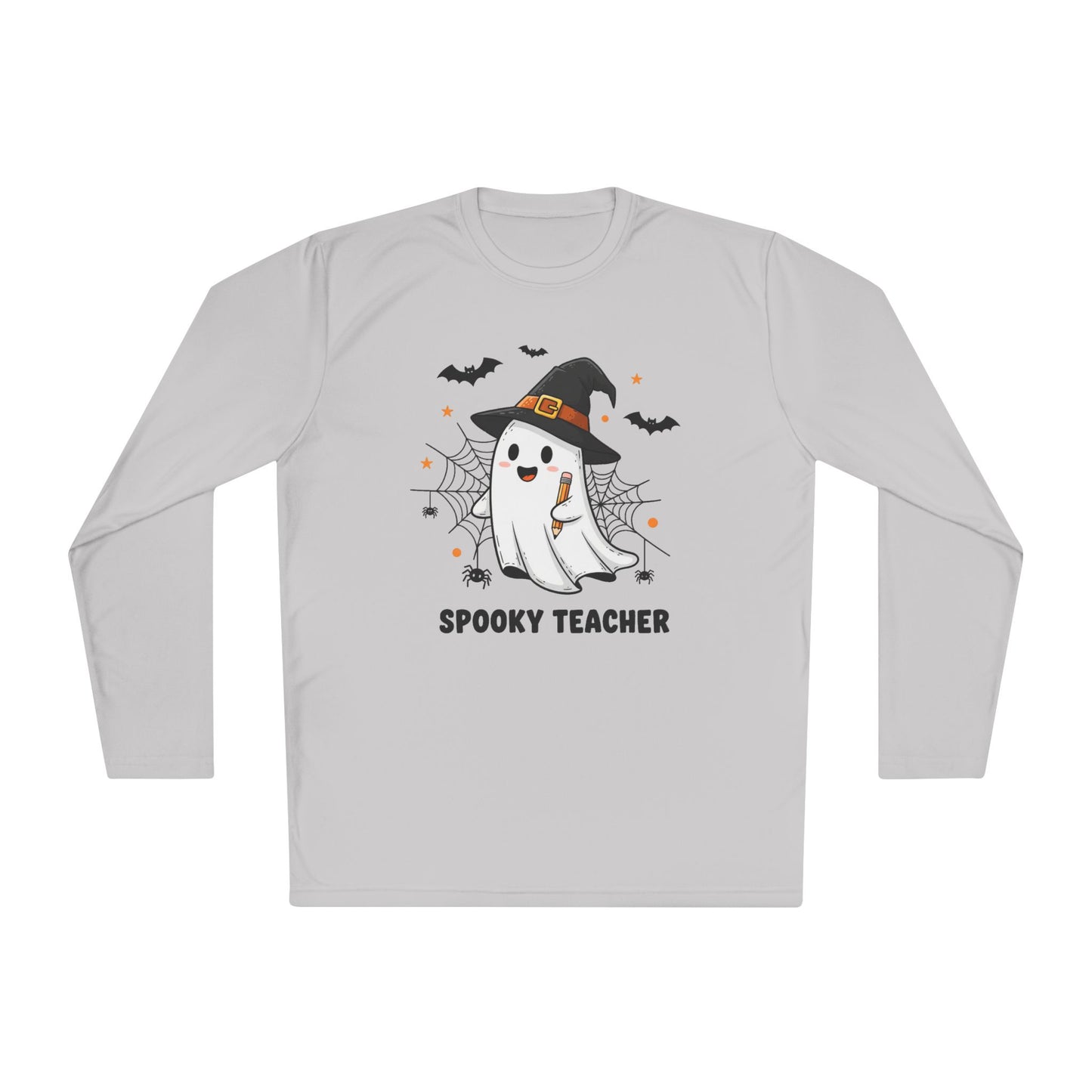 Spooky Teacher Adult Long Sleeve Tee