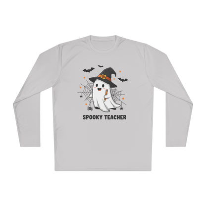 Spooky Teacher Adult Long Sleeve Tee