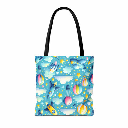 Up Up & Away Canvas Tote Bag
