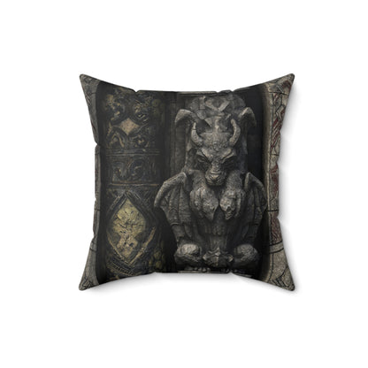 Guardians of the Spire Throw Pillow