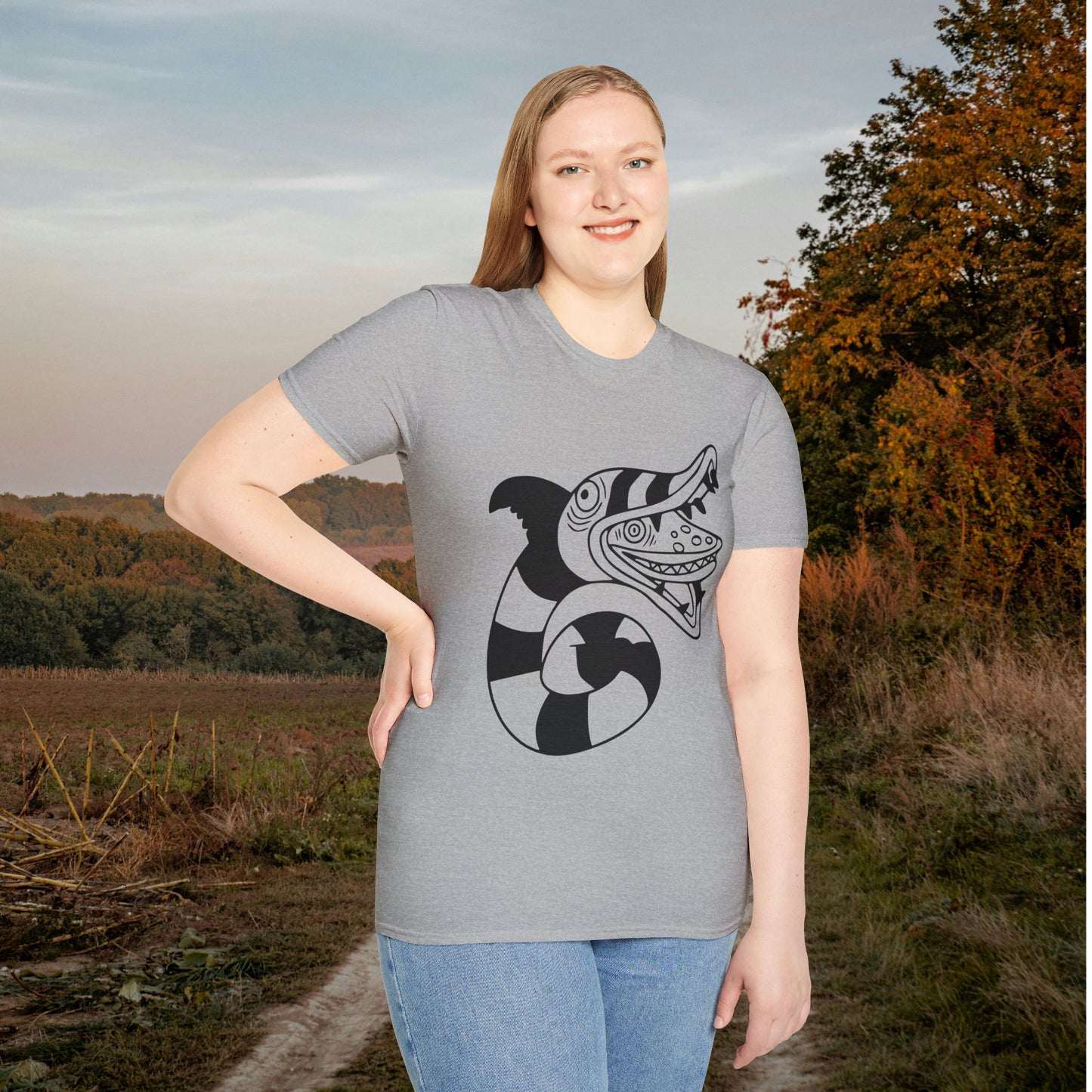 Beetlejuice Sandworm Adult T-shirt