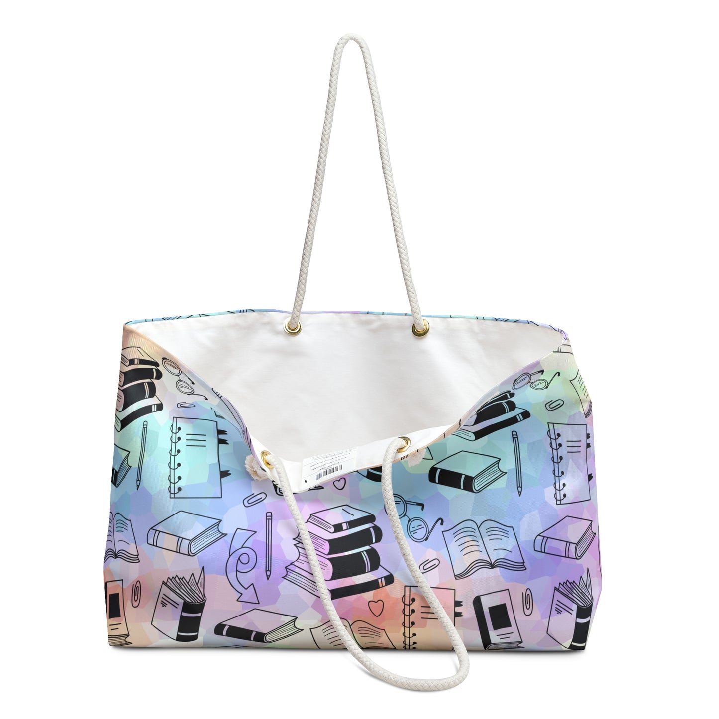 Colorful Chapters Weekender Bag