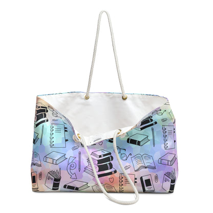 Colorful Chapters Weekender Bag
