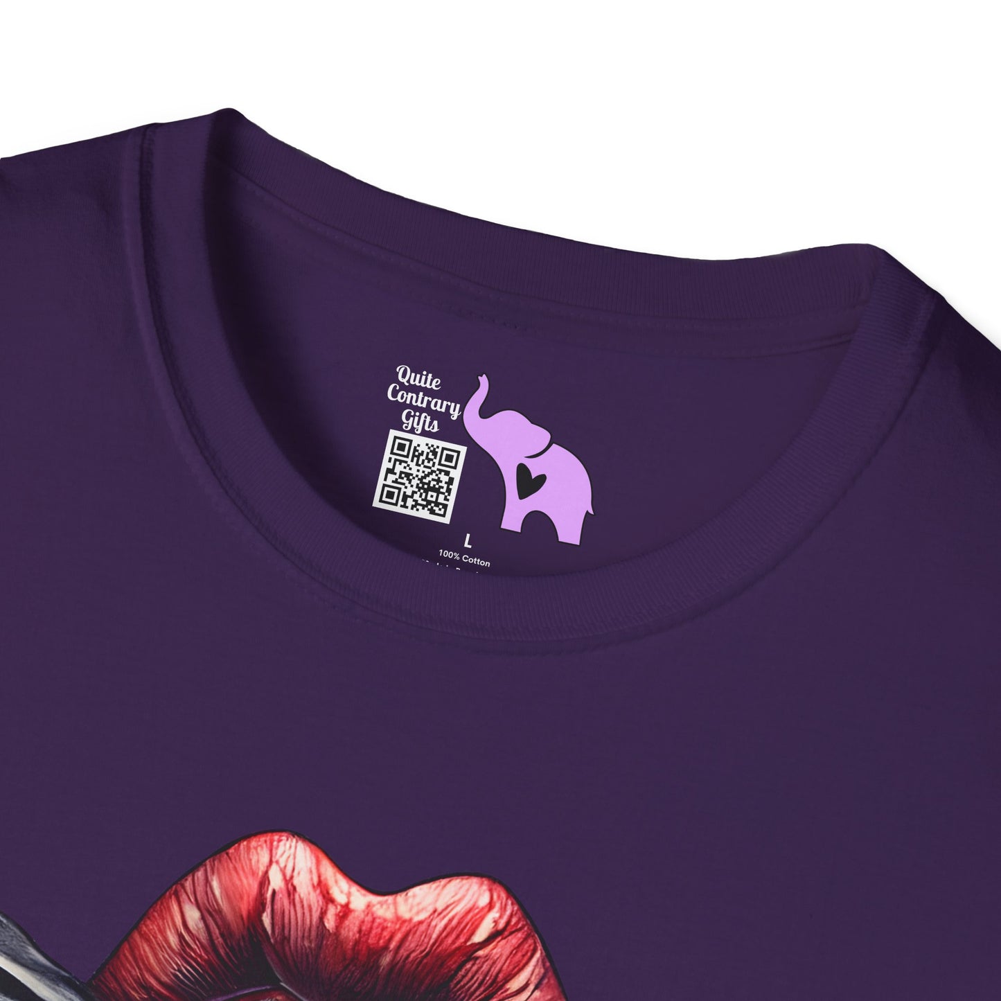 Vampire Mouth Adult T-shirt