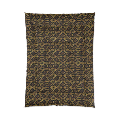 Golden Star Lattice Comforter