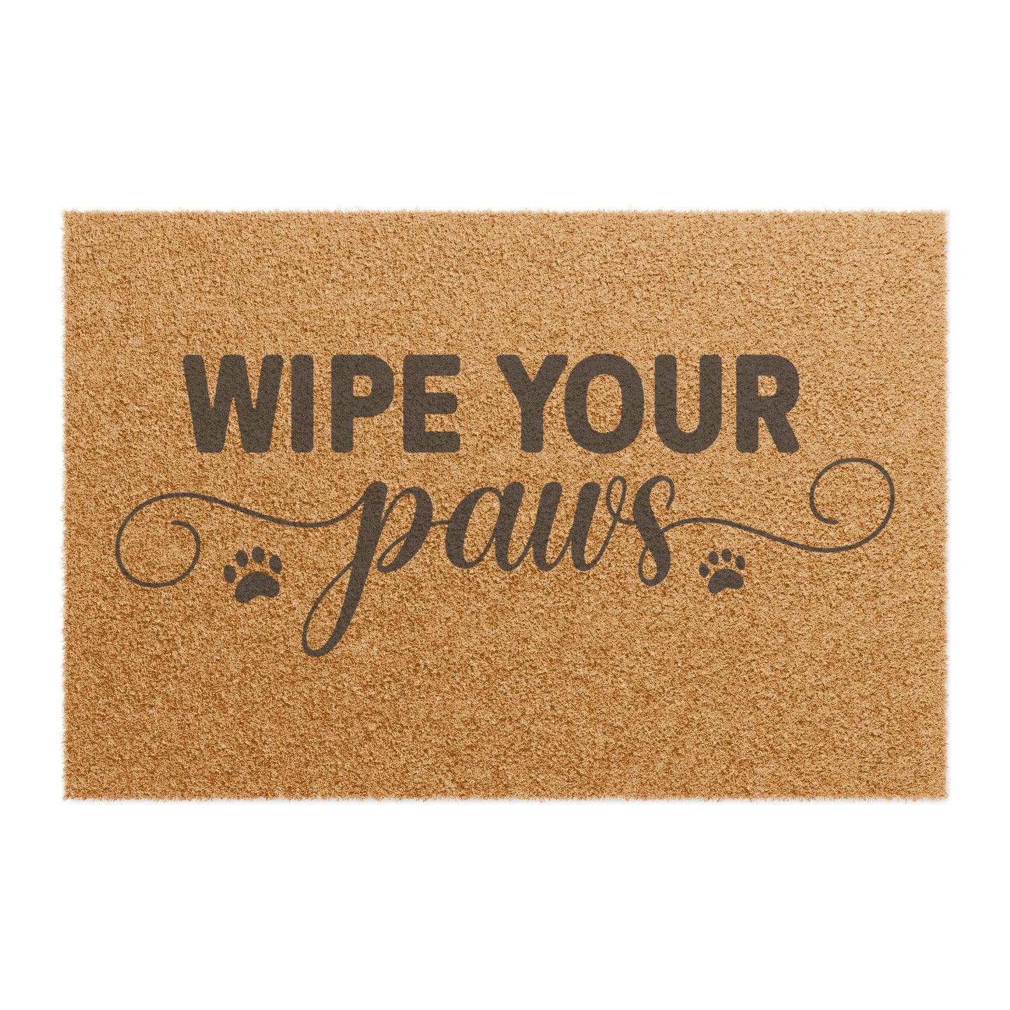 Wipe Your Paws Coconut Fiber Doormat
